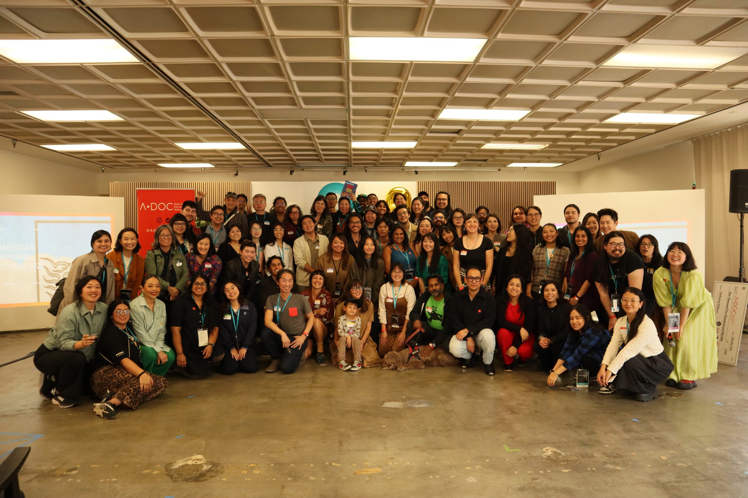 A-Doc gathering at CAAMFest 2026.