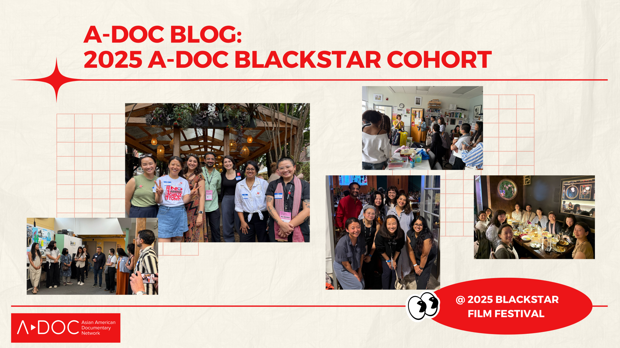 A collage of photos of the BlackStar cohort
